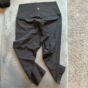 lululemon | Wunder Under High Rise Crop 17” Leggings *Full-On Luxtreme - Black